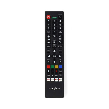 Nedis TVRC45PASHBK Télécommande de remplacement
