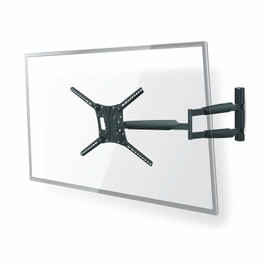 Nedis TVWM1790BK Montage TV mural mouvement intégral