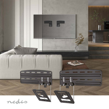 Nedis TVWM5065BK Support TV mural fixe