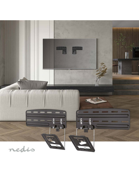 Nedis TVWM5065BK Support TV mural fixe