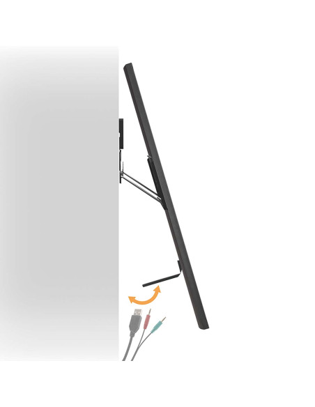 Nedis TVWM5090BK Support TV mural fixe