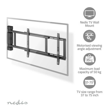 Nedis TVWM5860BK Motorised TV Wall Mount