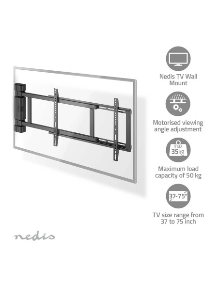 Nedis TVWM5860BK Motorised TV Wall Mount