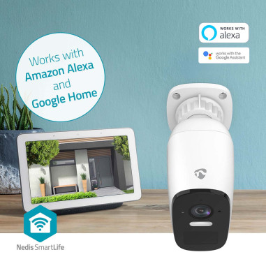 Nedis WIFICBO32WT Caméra extérieure SmartLife