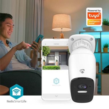 Nedis WIFICBO32WT Caméra extérieure SmartLife