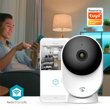 Nedis WIFICI12CWT Caméra intérieure SmartLife