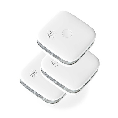 Nedis WIFIDS21WT3 Détecteur de Fumée SmartLife