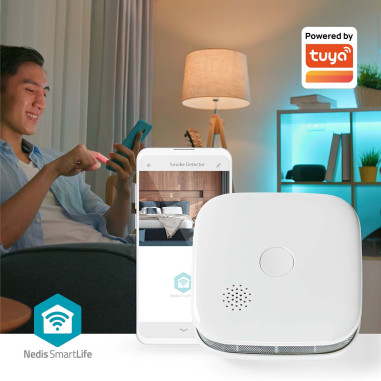 Nedis WIFIDS21WT3 Détecteur de Fumée SmartLife