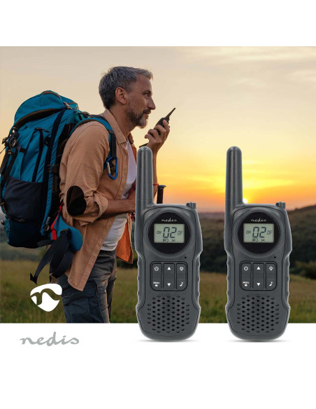 Nedis WLTK1050BK Set de Talkie-Walkie