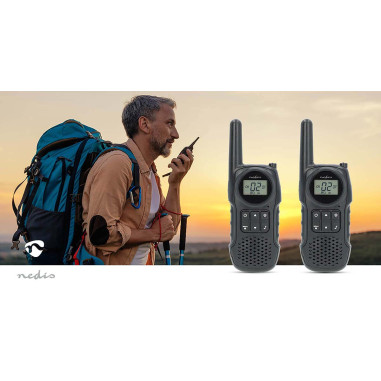 Nedis WLTK1050BK Set de Talkie-Walkie