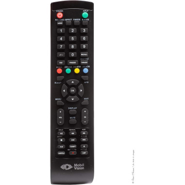 MOBILVISION Téléviseur Camping-car DVD 18,5" 47cm - TVWS19DVD