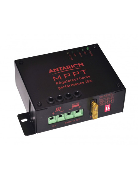 ANTARION Régulateur de Charge Solaire MPPT 145W 10A