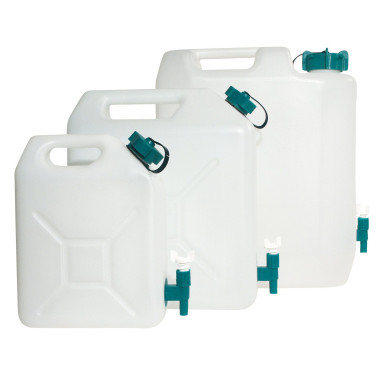Jerrican extra-fort avec robinet eaux propres 20 litres
