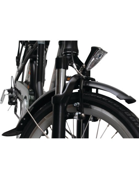 EZA Vélo à assistance électrique Confort 20'' Noir 13Ah