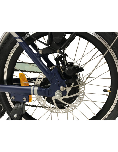EZA Vélo à assistance électrique Confort 20'' Noir 13Ah