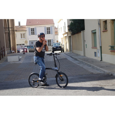 EZA Vélo à assistance électrique pliant 20'' Carbon