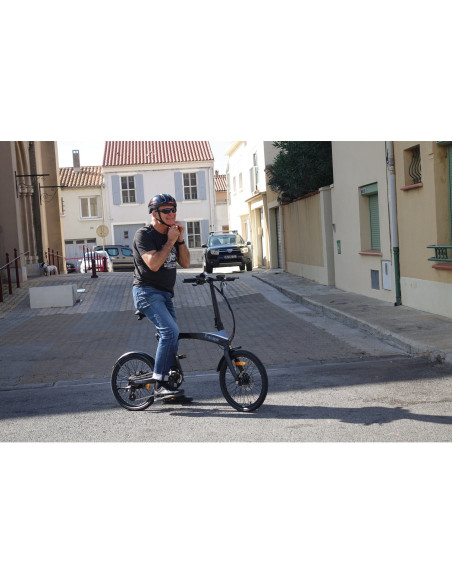 EZA Vélo à assistance électrique pliant 20'' Carbon