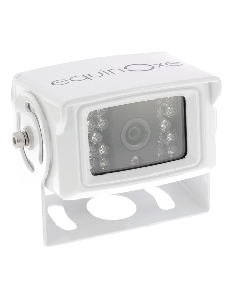 EQUINOXE Caméra de recul filaire 18 leds blanche