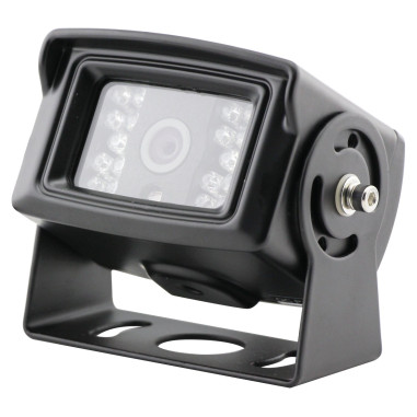 EQUINOXE Caméra de recul filaire 18 leds noire