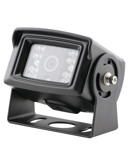 EQUINOXE Caméra de recul filaire 18 leds noire