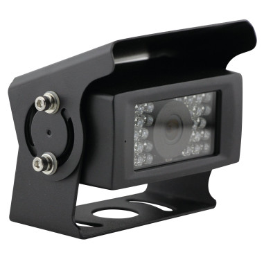 EQUINOXE Caméra de recul filaire 28 leds noire