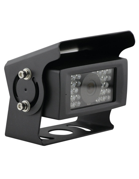 EQUINOXE Caméra de recul filaire 28 leds noire
