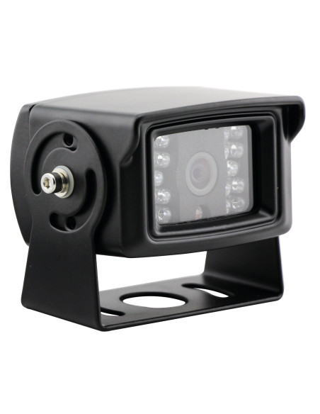 EQUINOXE Caméra de recul filaire 28 leds noire