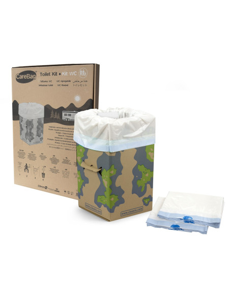 Kit toilettes sèches Cleanis idéal Camping