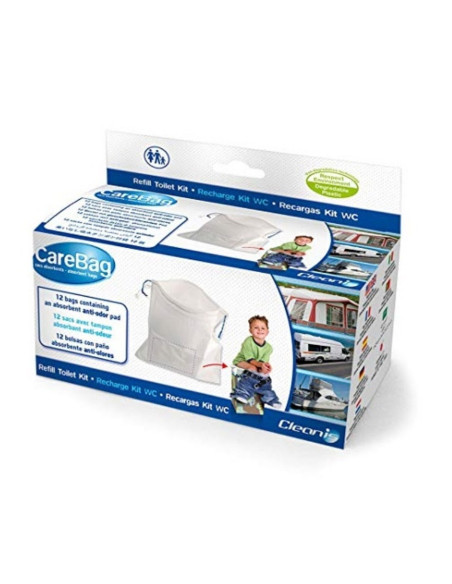 CareBag Recharge pour kit toilettes sèches Cleanis