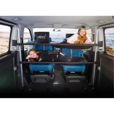 Lit de cabine Double. Pour T4, T5, T6, T6.1, Jumpy, Transit Custom avec sièges pivotants