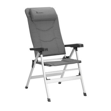 ISABELLA Fauteuil Camping aluminium Thor Light Grey