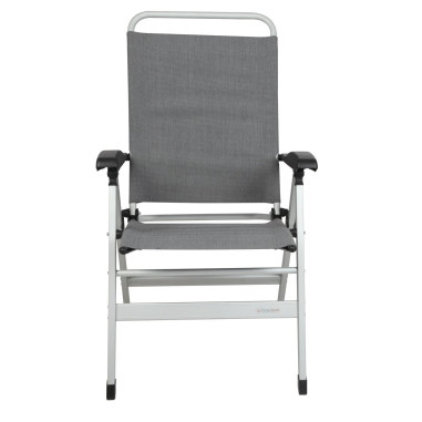 BAYA SUN Fauteuil Camping Chaise alu Confort Gris baya