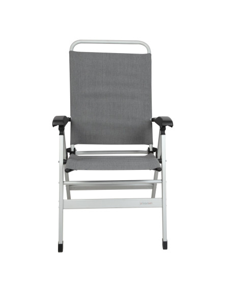 BAYA SUN Fauteuil Camping Chaise alu Confort Gris baya