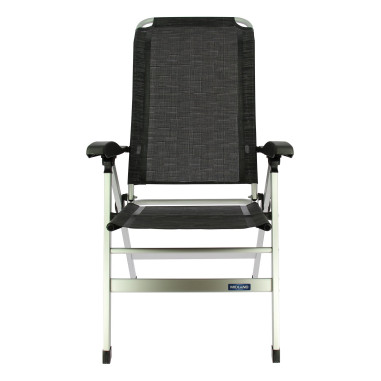 MIDLAND Fauteuil Camping Confort Maxi Noir et gris