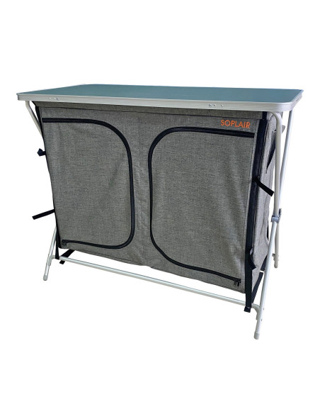 SOPLAIR Meuble de rangement 6 étagères Austral