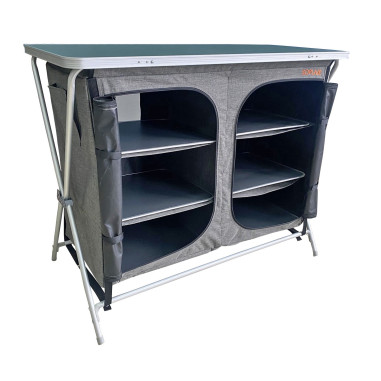 SOPLAIR Meuble de rangement 6 étagères Austral