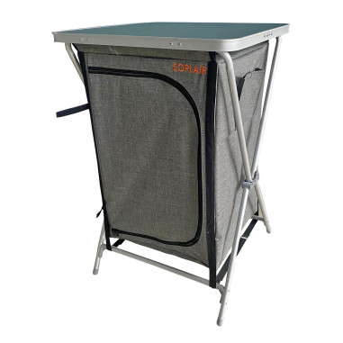 SOPLAIR Meuble de rangement 6 étagères Austral