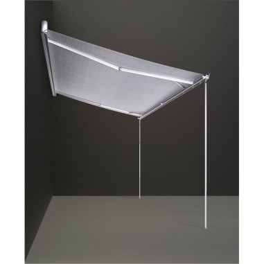 Omnistor 8000 motorisé Mystic Gris 5,50 m boîtier blanc