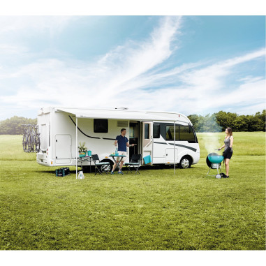 Omnistor 5200 Mystic Gris 4,00 m boîtier blanc
