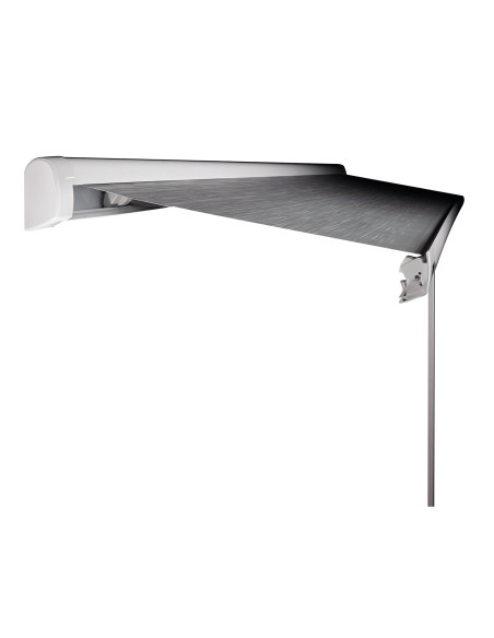 Omnistor 5200 motorisé Mystic Gris 4,50 m  boîtier blanc