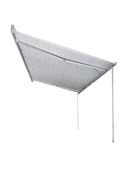 Omnistor 5200 motorisé Mystic Gris 4,50 m  boîtier blanc