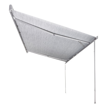 Omnistor 5200 motorisé Mystic Gris 4,50 m  boîtier anodisé