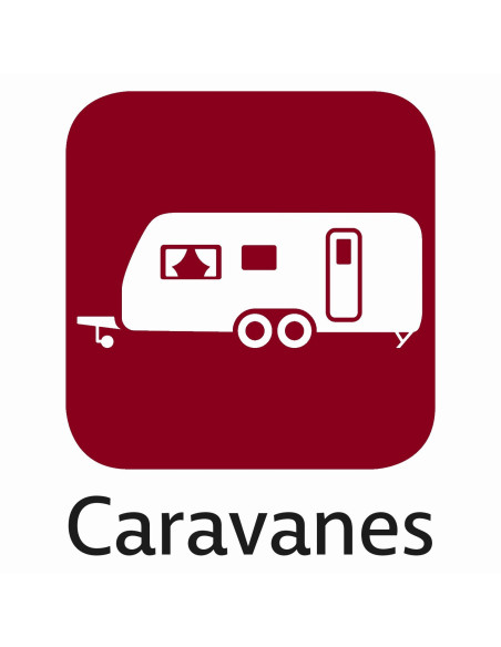 Omnistor 4200 Mystic Gris Longueur 4,50 m, boîtier blanc