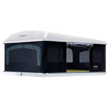 AUTOHOME Tente de toit Maggiolina Airlander Plus 360° XL coloris carbone