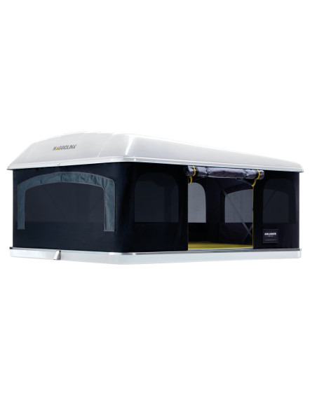 AUTOHOME Tente de toit Maggiolina Airlander Plus 360° XL coloris carbone