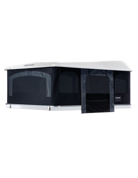 AUTOHOME Tente de toit Maggiolina Airlander Plus 360° XL coloris carbone