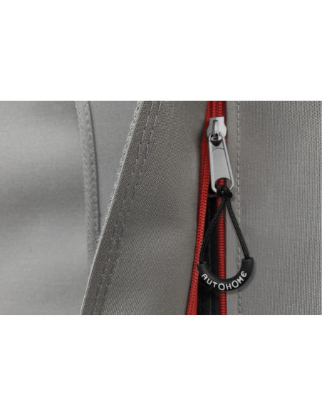 AUTOHOME Tente de toit Maggiolina Grand Tour Small coloris gris clair coque blanche