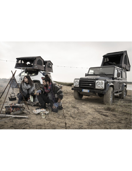 AUTOHOME Tente de toit Entry level Nomadland Medium coloris marron - Version explorer