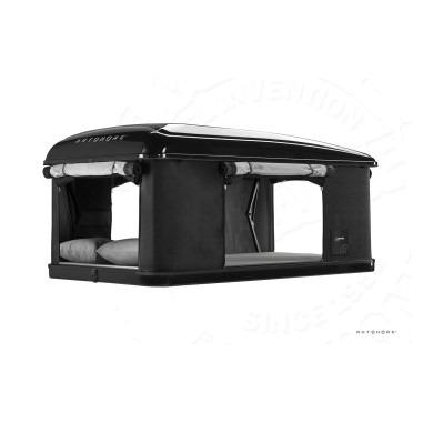 AUTOHOME Tente de toit Airtop Plus Medium coloris carbone coque Blackstorm