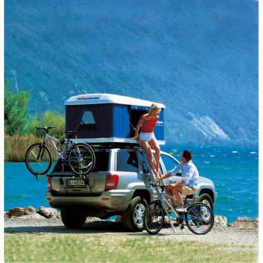 AUTOHOME Tente de toit Maggiolina Airlander Plus Large coloris carbone coque Blackstorm